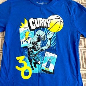 Under Armor Stef Curry Boys shirt. Size M.